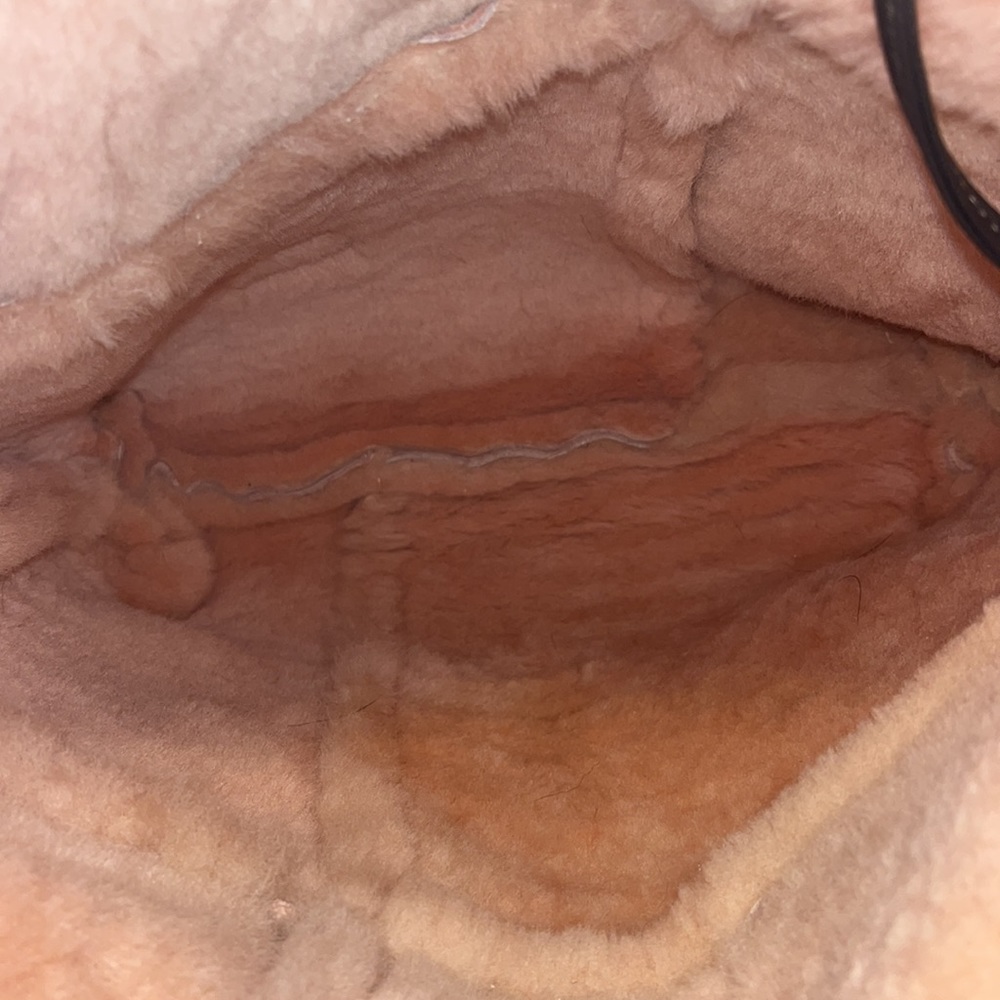 UGG Pink Shearling Shoulder Bag - Picture 8 of 16
